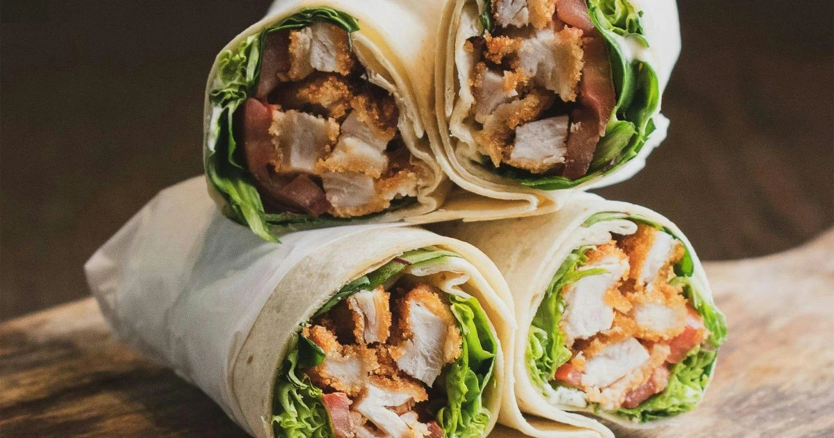 buffalo chicken wrap