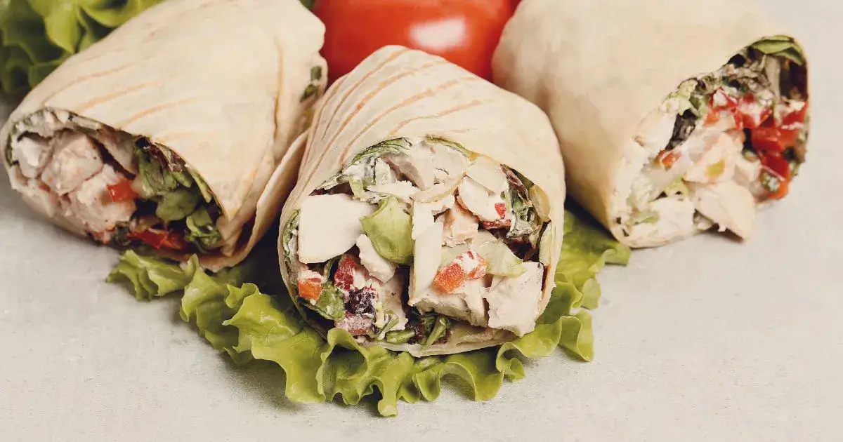 wendy's grilled chicken wrap