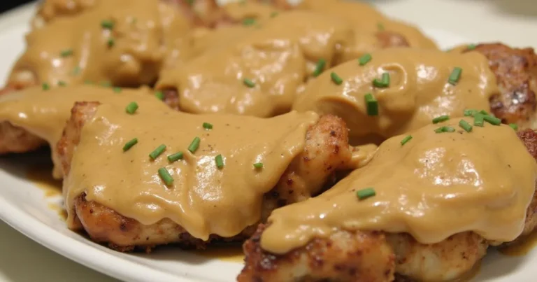 chicken with peanut butter -recipe